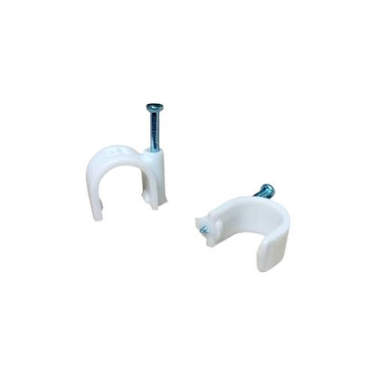 12 MM / HOK Klem Kabel Penjepit Penyangga Paku Beton Bungkus