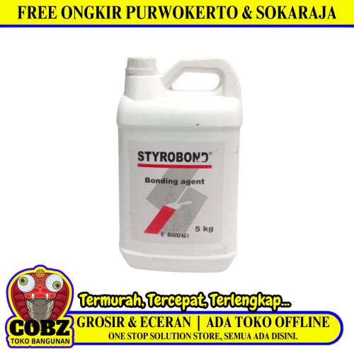 5 KG / STYROBOND Bonding Agent Lem Perekat Plesteran Beton Tembok Galon