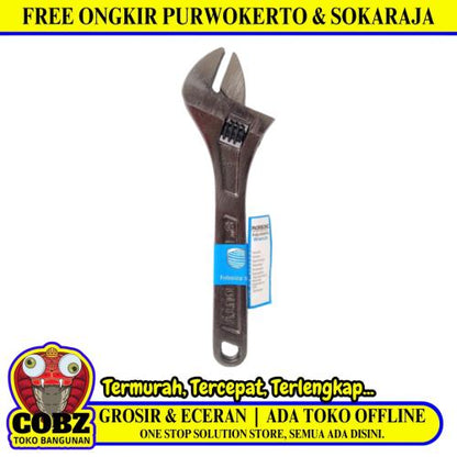 8 IN / PAORISONIC Kunci Inggris Bago Multifungsi Adjustable Wrench