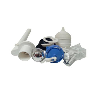 BRACHIO ATK-250 Alat Perlengkapan Kloset Monoblok Single Flush Bulat Set