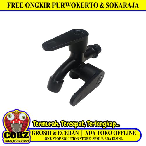 1/2 IN / 638 A Kran Air Cabang Double Shower Mesin Cuci Stainless