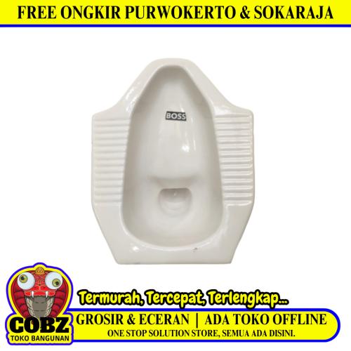 50 CM x 39 CM x 25 CM / BOSS Kloset Jongkok Toilet Beige Keramik