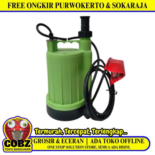 WASSER WD-101 E Pompa Celup Air Bersih Kolam Sumur Non Otomatis Set