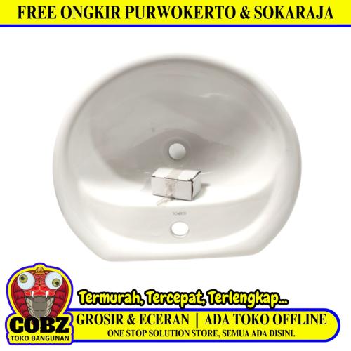 47 CM x 40 CM x 20 CM / ICEPOL IC 212 Wastafel Cuci Tangan Besar Putih Keramik