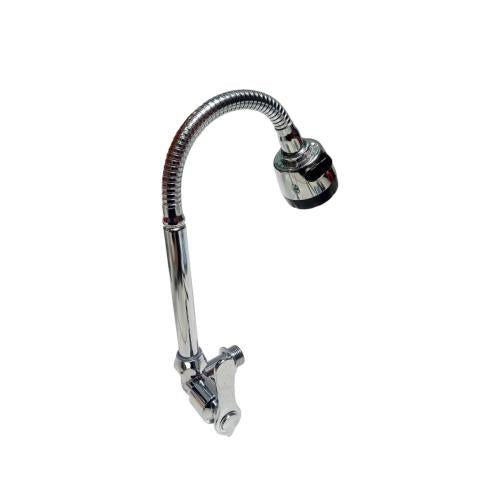 1/2 IN / FIONI FKA1870 Kran Angsa Fleksibel Sink BCP Tembok Stainless