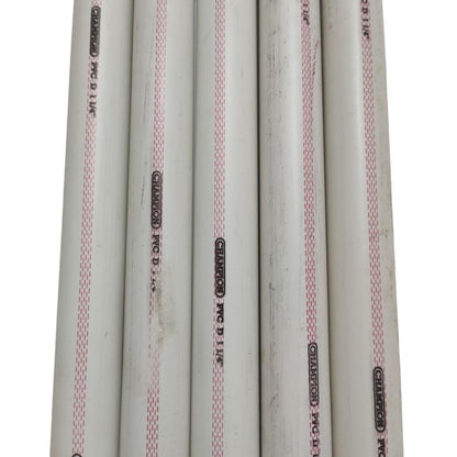1 1/4 IN x 400 CM / CHAMPION D Lis Merah Pipa Pralon Paralon PVC Putih Batang