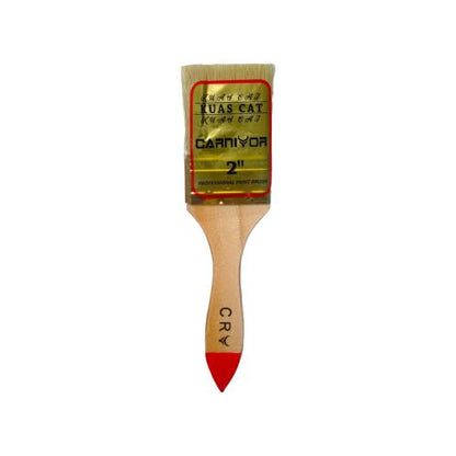 2 IN / CARNIVOR Kuas Cat Tembok Kayu Besi Air Acyrlic Paint Brush