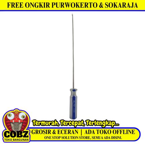 6 IN / BLITZ Obeng Screwdriver One Way Plus Gagang Fiber