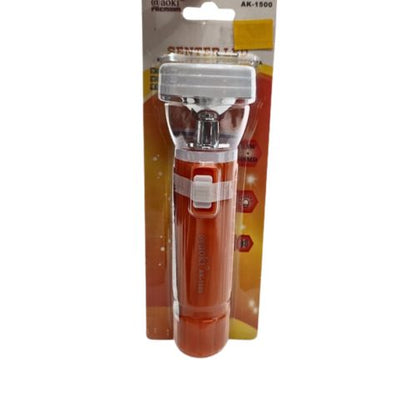 0.5 WATT + 4 WATT SMD / AOKI AK-1500 Senter LED Charge Fitting Colok + Lampu Meja