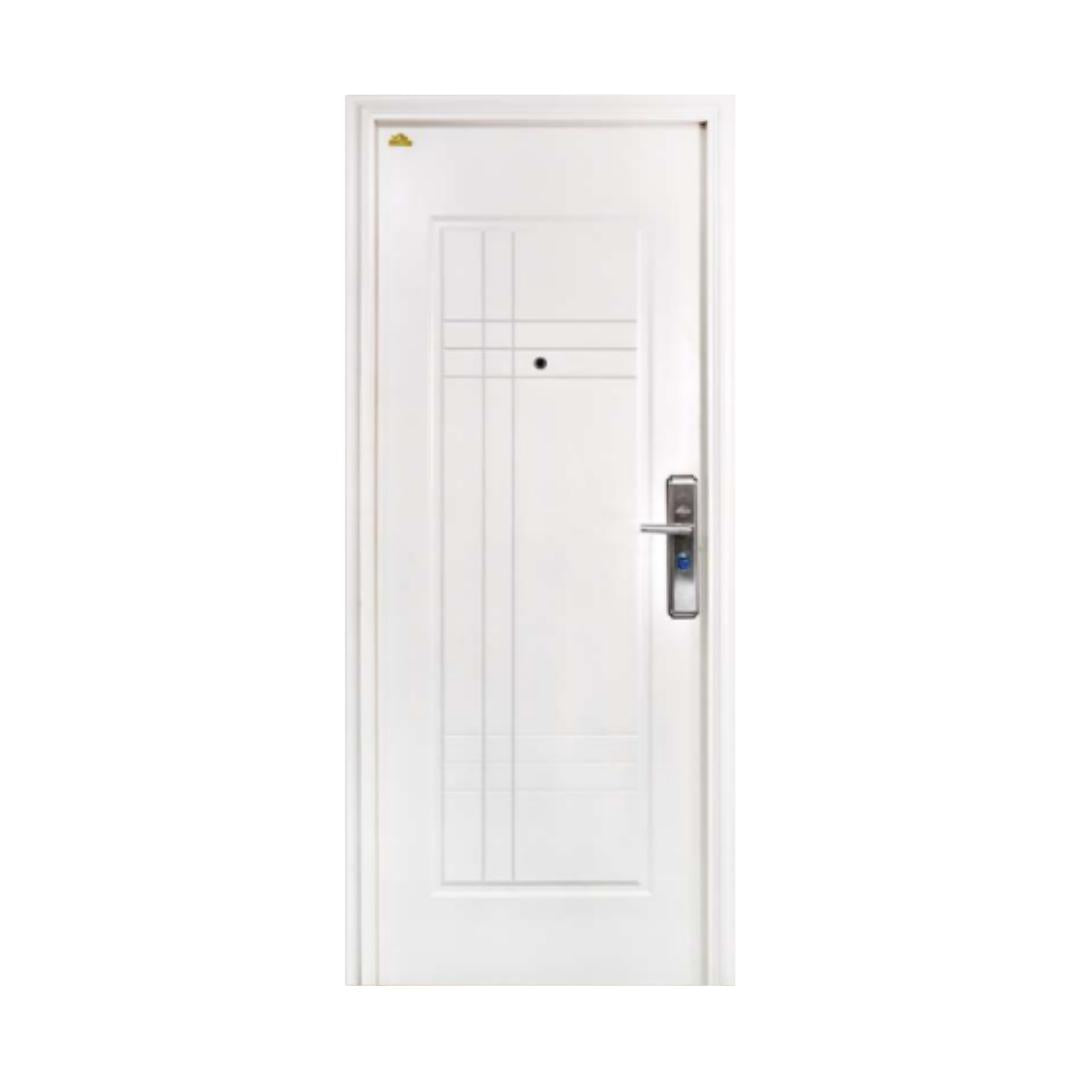 5 CM x 90 CM x 210 CM / FORTRESS FORT 90.13 SINGLE DOOR Pintu Baja White Set