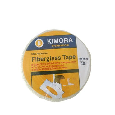 30 MM  / KIMORA Isolasi Lakban Serat Kasa Plafon GRC Fiber Tape