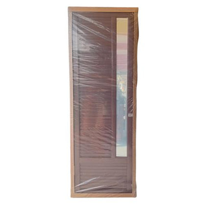 8 CM x 71 CM x 201 CM / WINGKING DOOR STYLISH EXTRA Pintu Galvalum Kanan + Cermin Set