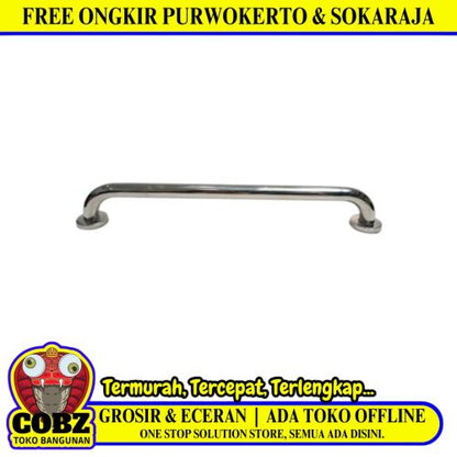 50 CM / COBZ Pegangan Kamar Mandi Bathub Grab Bar Stainless Chrome