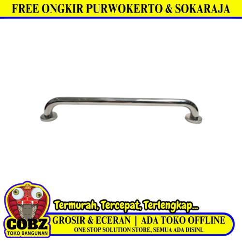 50 CM / COBZ Pegangan Kamar Mandi Bathub Grab Bar Stainless Chrome