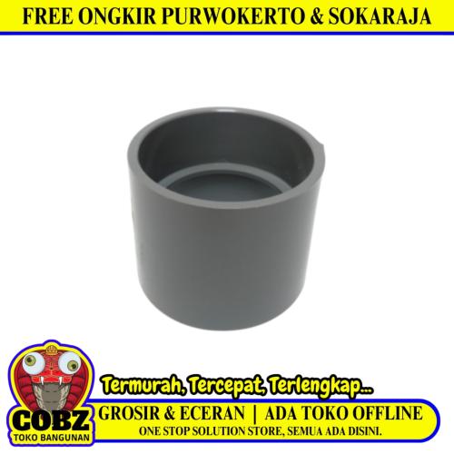 2 IN / RUCIKA D-DS Sok Shock Socket Sambungan Fitting Pipa PVC