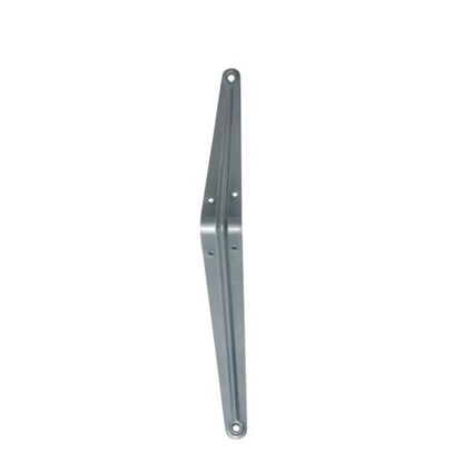 6 IN x 8 IN / TM Siku Rak L Shelf Brackets Penyangga Abu - Abu Tipis