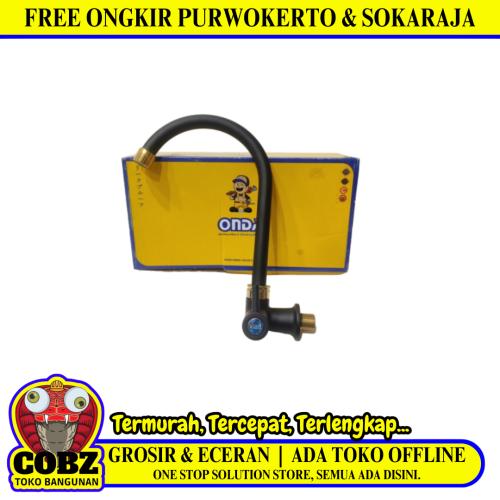 1/2 IN/ONDA V 640 GBU Kran Angsa Sink Bak Cuci Piring Tembok Stainless