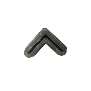 3 CM x 3 CM / TM Karet Pengaman Kaki Rak Besi Siku Plat Lubang