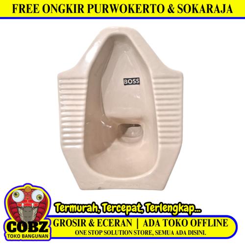 BOSS Kloset Jongkok Toilet Ivory