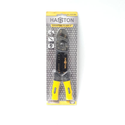 9 IN / HASTON Tang Crimping Kupas Potong Kulit Kabel Skun Ratchet
