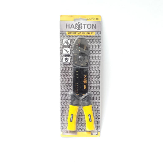 9 IN / HASTON Tang Crimping Kupas Potong Kulit Kabel Skun Ratchet