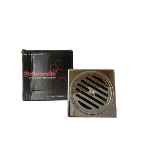 4 1/2 IN / BELMONDO Saringan Got Leher Panjang Floor Drain Stainless