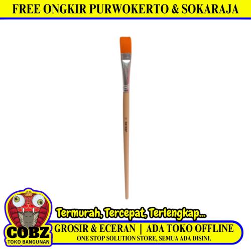 12 MM / JOYKO BR-5 Kuas Lukis Tembok Kayu Besi Air Acyrlic Paint Brush