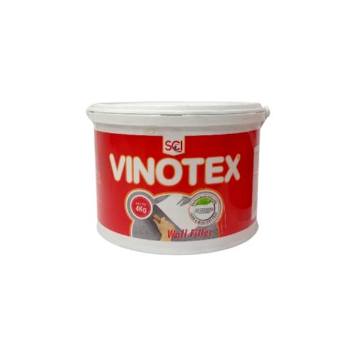 4 KG / VINOTEX Plamir Cat Dasar Tembok Beton Plafon Water Based Paint Galon