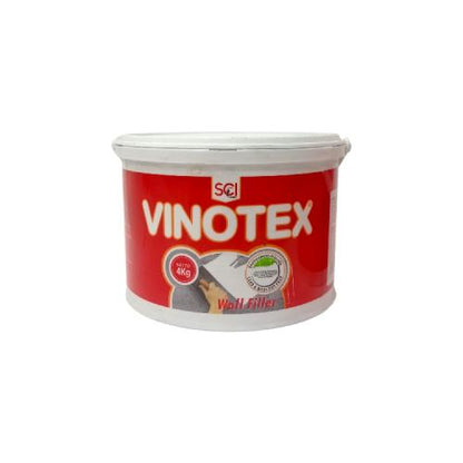 4 KG / VINOTEX Plamir Cat Dasar Tembok Beton Plafon Water Based Paint Galon