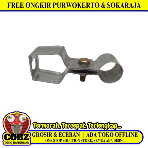 1/2 IN / TM Klem Pipa Gantung Hanger Clamp Galvanis Tipis