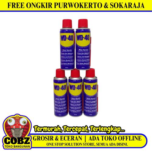 191 ML / WD-40 Pelumas Lubricant Anti Karat Derit Semprot Kaleng