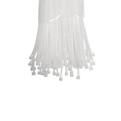 3.6 MM x 250 MM / MATSUI Kabel Cable Ties Tali Ripet 25 CM Putih Pack