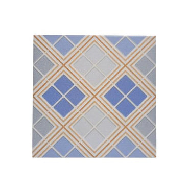25 CM x 25 CM / UNO TAKEDA Keramik Lantai Kamar Mandi Matte Blue Dus