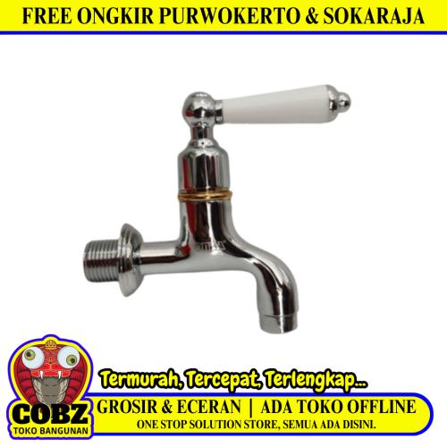 1/2 IN / ONDA A 828 GWL Kran Air Tembok Taman Kamar Mandi Stainless