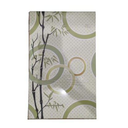 25 CM x 40 CM / UNO OPAL Keramik Dinding Kamar Mandi Glossy Green Dus