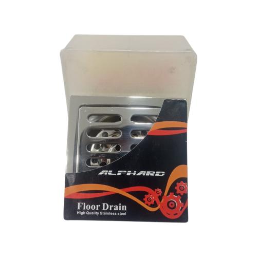 4 IN / ALPHARD  Saringan Got Leher Panjang Floor Drain Stainless