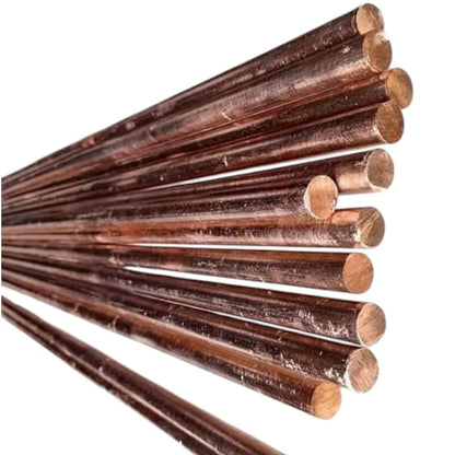 10 MM x 1.5 M / TM Tiang Arde Stick Grounding Anti Petir Tembaga Batang