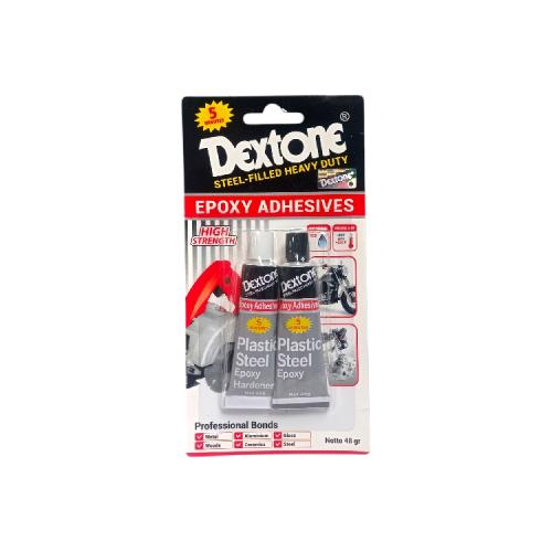 48 GR / DEXTONE EPOXY ADHESIVES PLASTIC STEEL 5 MINUTES Lem Besi Set