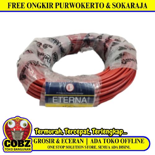 1 INTI x 1.5 MM / TM NYA Tunggal Kabel Tembaga SNI Merah Meter