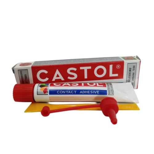 21 GR / CASTOL Lem Kuning Aibon Untuk Kayu Plastik Karet Kulit Dus