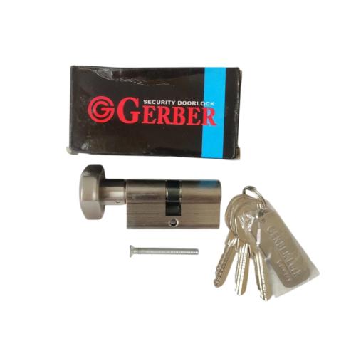 GERBER Silinder Anak Kunci Pintu Knop Kuping Putar Besar + 3 Kunci Set