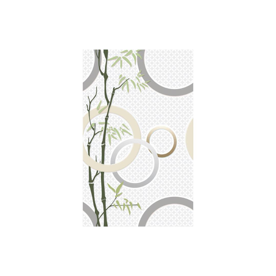 25 CM x 40 CM / UNO OPAL Keramik Dinding Kamar Mandi Glossy Grey Dus