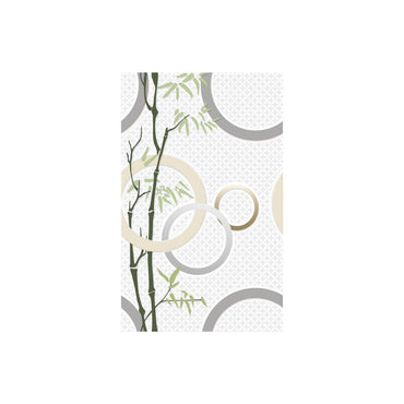 25 CM x 40 CM / UNO OPAL Keramik Dinding Kamar Mandi Glossy Grey Dus