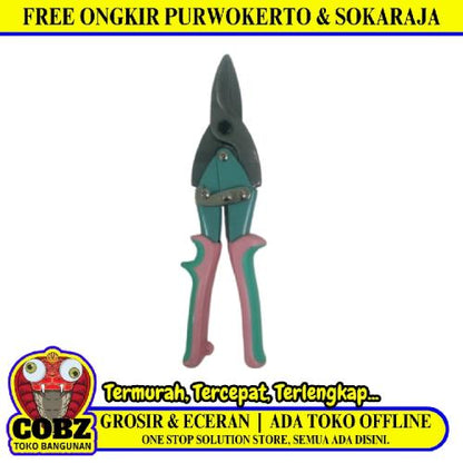 10 IN / CAMEL Gunting Hollow Baja Ringan Seng Aviation Snip Scissor