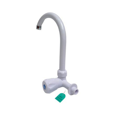 1/2 IN / NEW SOLIGEN W2 02 Kran Angsa Sink Bak Cuci Piring Tembok Plastik PVC