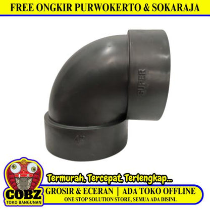 4 IN / TM D Elbow Knee Keni L Sambungan Fitting Pipa PVC