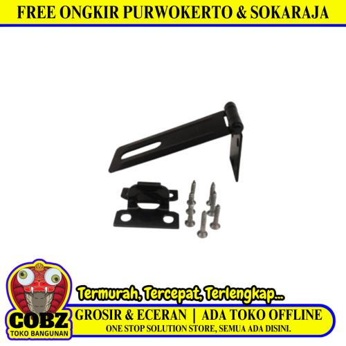 4 IN / KING Overpal Tempat Gembok Cantel Kunci Pintu