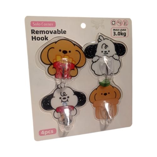 SOLO CORNER Kapstok Cantel Gantungan Baju Dinding Mini Bahan Set