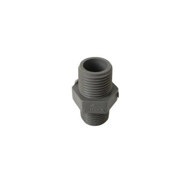 1/2 IN / RUCIKA AW Double Nepel Drat Luar Nipple Male Outer Thread PVC