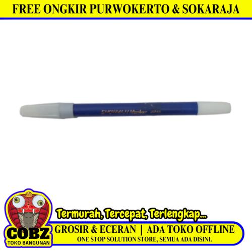 SNOWMAN Spidol Alat Tulis Marker Non Permanent Kecil Biru